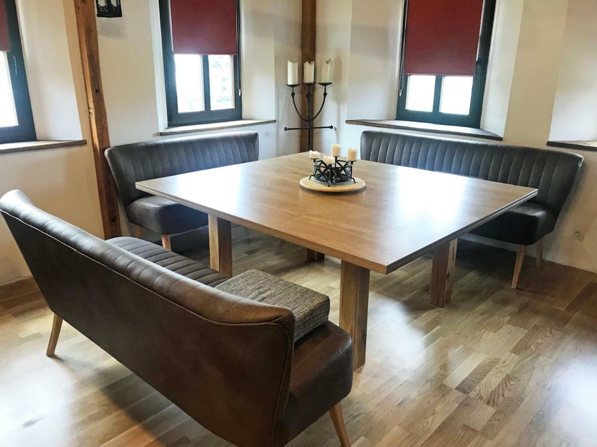Ferienwohnung Laternenstube Mit Familienbett - Rittergut Leppersdorf 외부 사진